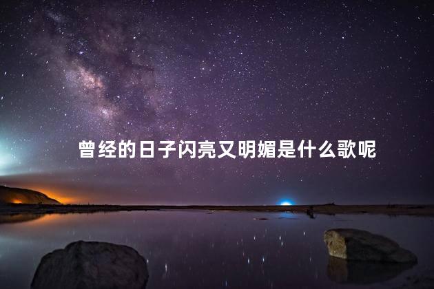 曾经的日子闪亮又明媚是什么歌呢