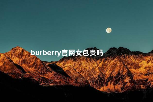 burberry官网女包贵吗，burberry女包价格贵吗