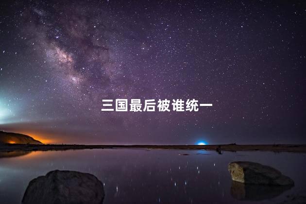 三国最后被谁统一，最后是谁统一了三国