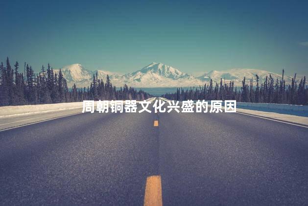 周朝铜器文化兴盛的原因，铜器文化兴盛的表现