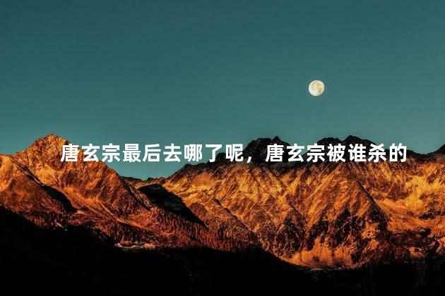 唐玄宗最后去哪了呢，唐玄宗被谁杀的
