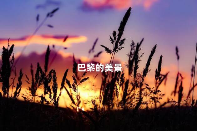 巴黎的美景，巴黎的美景有哪些