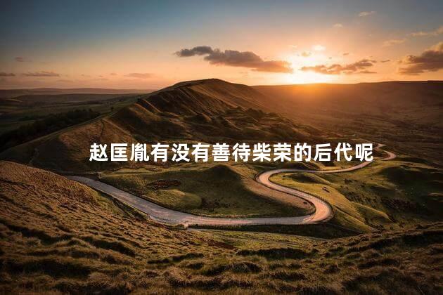 赵匡胤有没有善待柴荣的后代呢，赵匡胤善待柴荣的后代吗